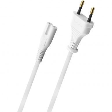 Силовой аудио кабель Oehlbach PERFORMANCE Powercord C7 1,5m, white, D1C17049